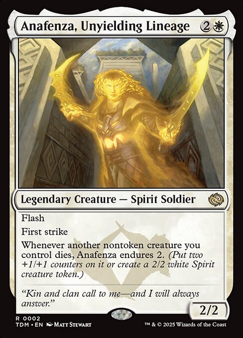 Anafenza, Unyielding Lineage — art by Matt Stewart