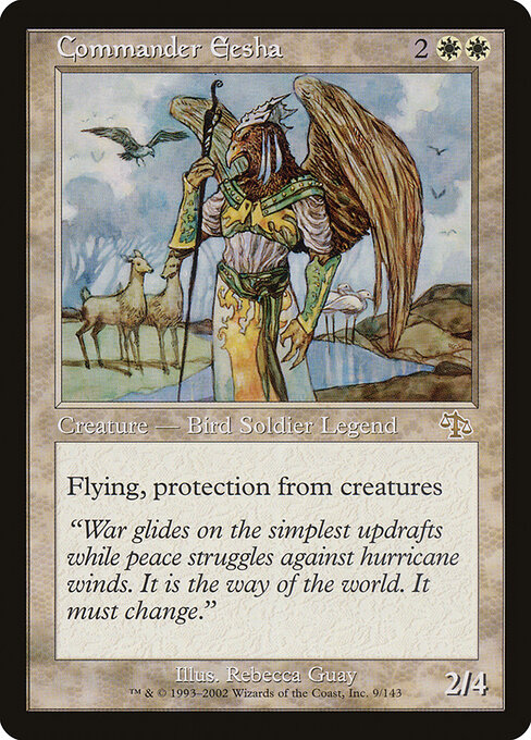 Commander Eesha — art by Rebecca Guay