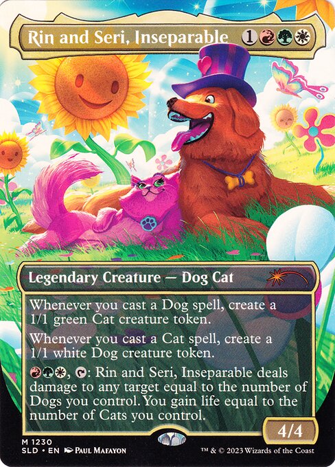 Rin and Seri, Inseparable — art by Paul Mafayon