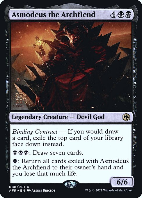 Asmodeus the Archfiend — art by Aleksi Briclot