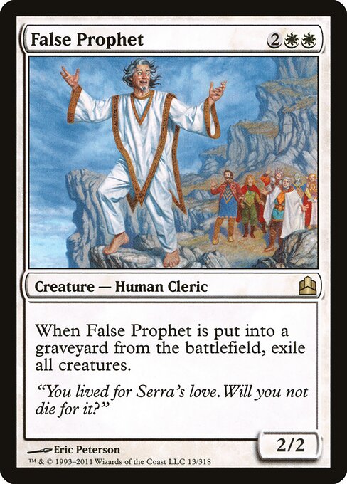 False Prophet — art by Eric Peterson