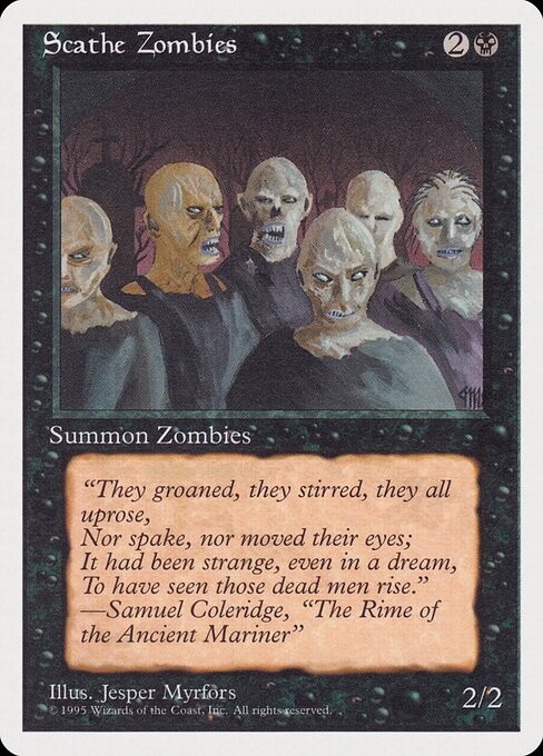 Scathe Zombies — art by Jesper Myrfors