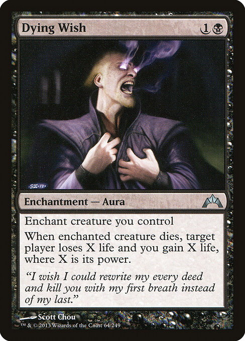 Dying Wish — art by Scott Chou