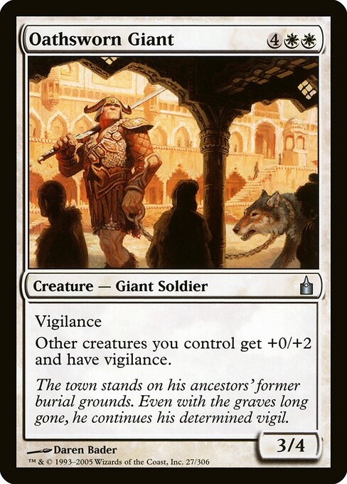 Oathsworn Giant — art by Daren Bader