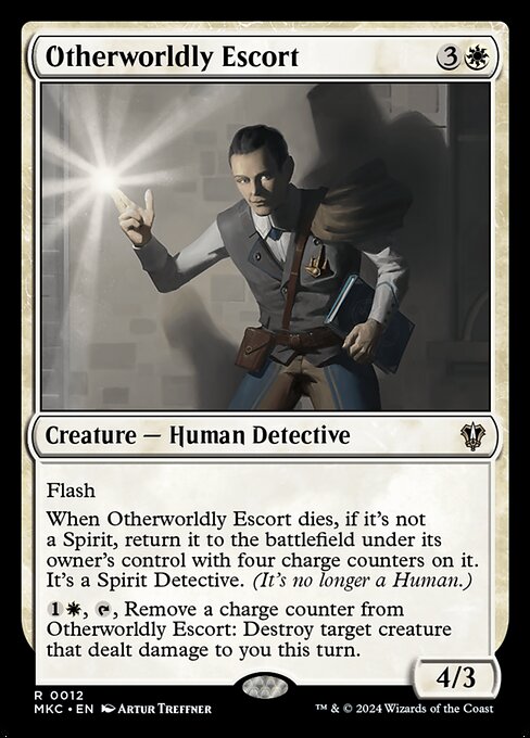 Otherworldly Escort — art by Artur Treffner