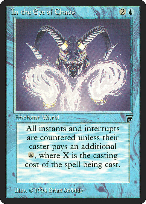 In the Eye of Chaos — art by Brian Snõddy