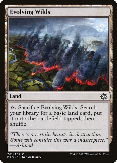 Evolving Wilds — art by Sam Burley