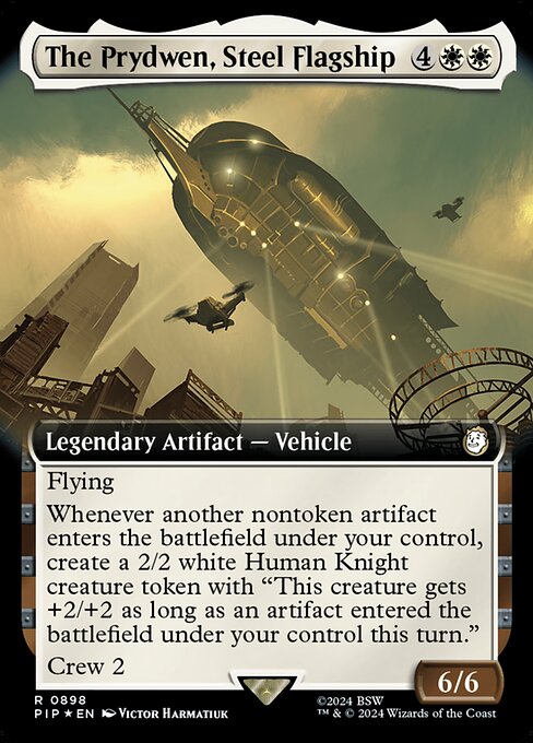 The Prydwen, Steel Flagship — art by Victor Harmatiuk