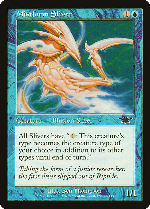 Mistform Sliver — art by Ben Thompson