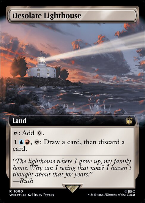 Desolate Lighthouse — art by Henry Peters