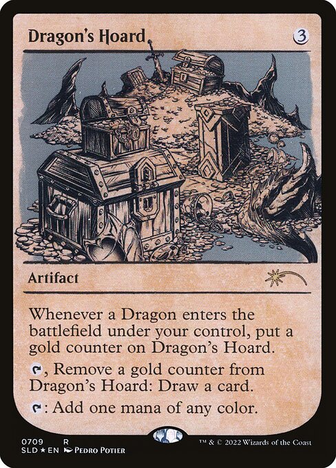 Dragon's Hoard — art by Pedro Potier