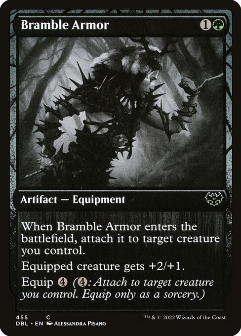 Bramble Armor — art by Alessandra Pisano