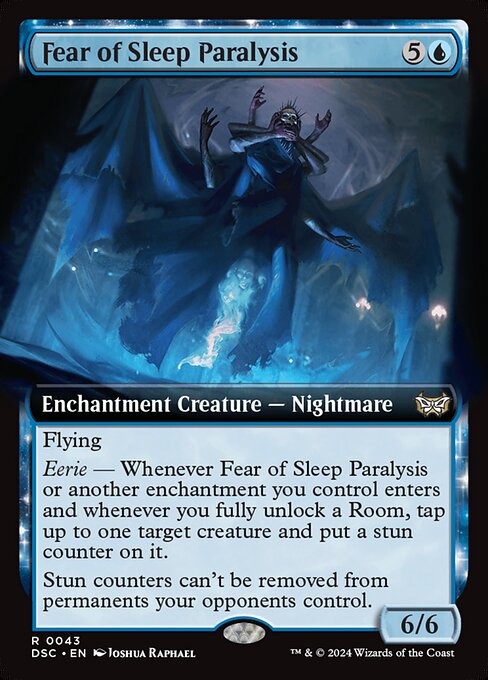 Fear of Sleep Paralysis — art by Joshua Raphael