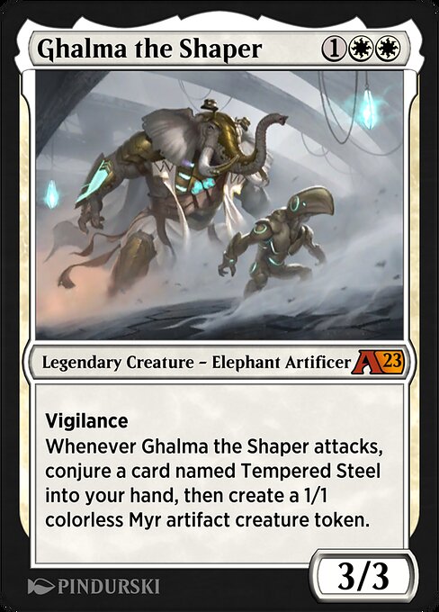 Ghalma the Shaper — art by PINDURSKI