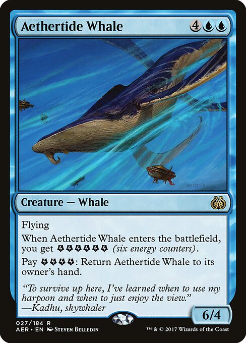 Aethertide Whale — art by Steven Belledin