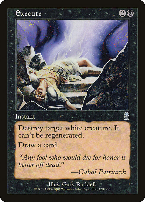 Execute — art by Gary Ruddell