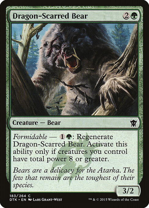 Dragon-Scarred Bear — art by Lars Grant-West