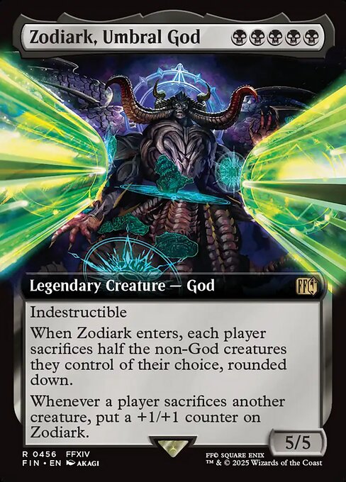 Zodiark, Umbral God — art by AKAGI