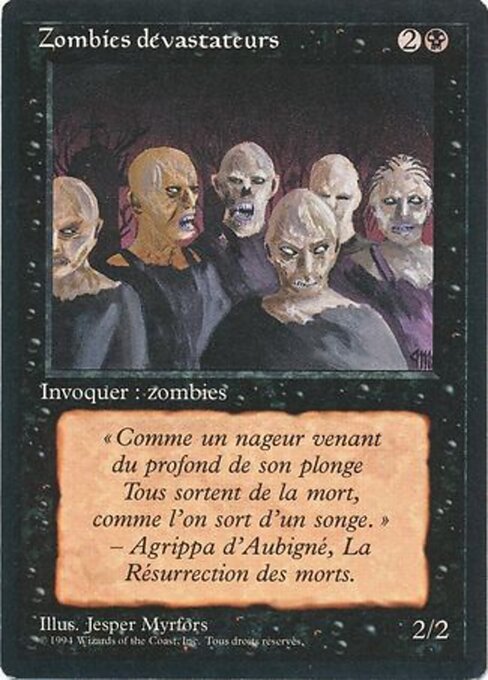 Scathe Zombies — art by Jesper Myrfors