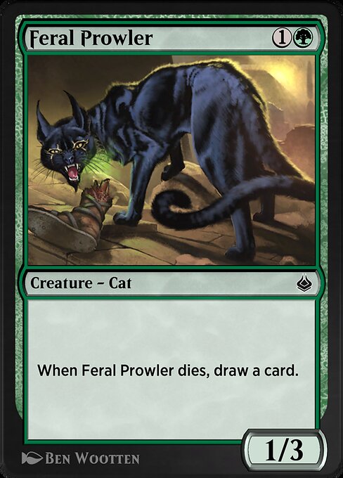 Feral Prowler — art by Ben Wootten
