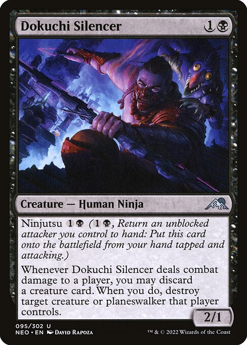Dokuchi Silencer — art by David Rapoza