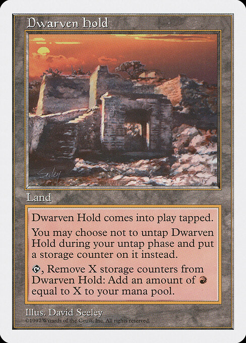 Dwarven Hold — art by David Seeley