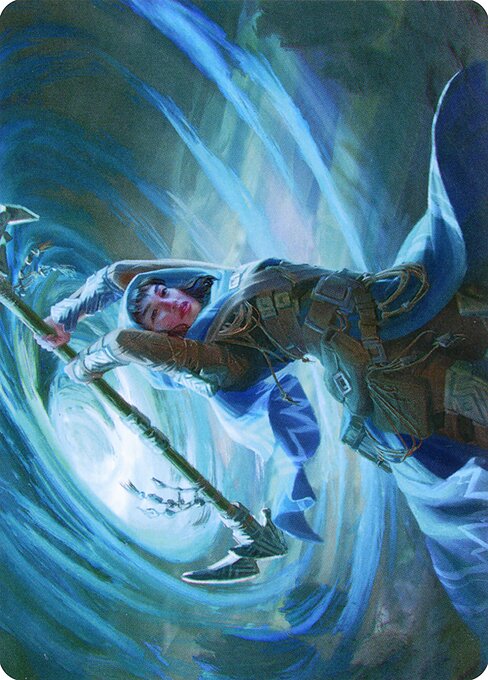 Sea Gate Stormcaller // Sea Gate Stormcaller — art by Anna Steinbauer