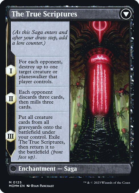 Sheoldred // The True Scriptures — art by Ryan Pancoast