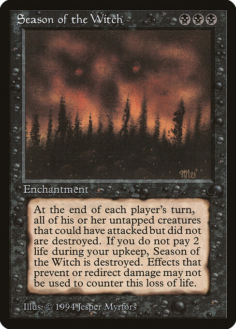 Season of the Witch — art by Jesper Myrfors