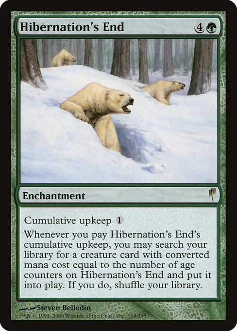 Hibernation's End — art by Steven Belledin