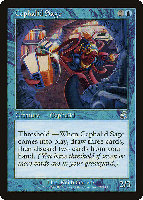 Cephalid Sage — art by Keith Garletts