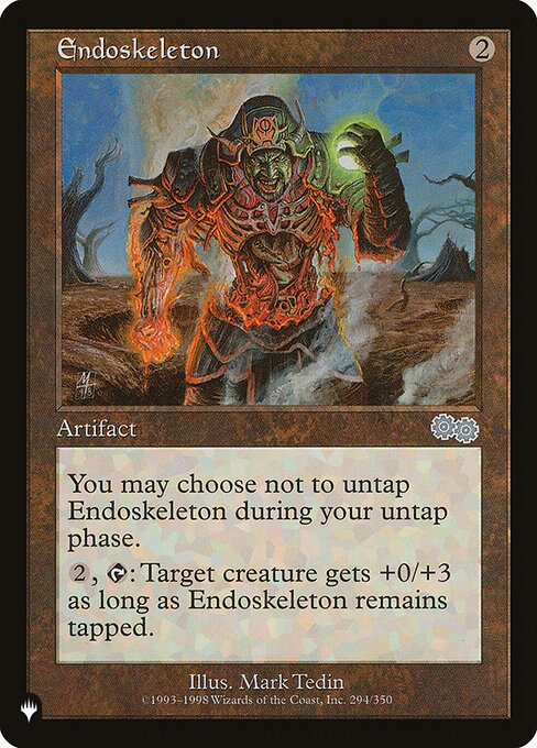 Endoskeleton — art by Mark Tedin
