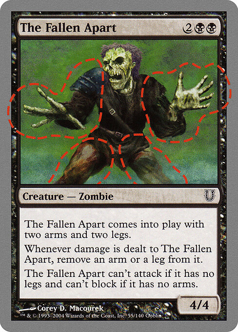 The Fallen Apart — art by Corey D. Macourek