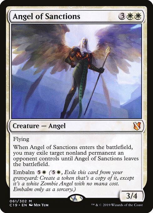 Angel of Sanctions — art by Min Yum
