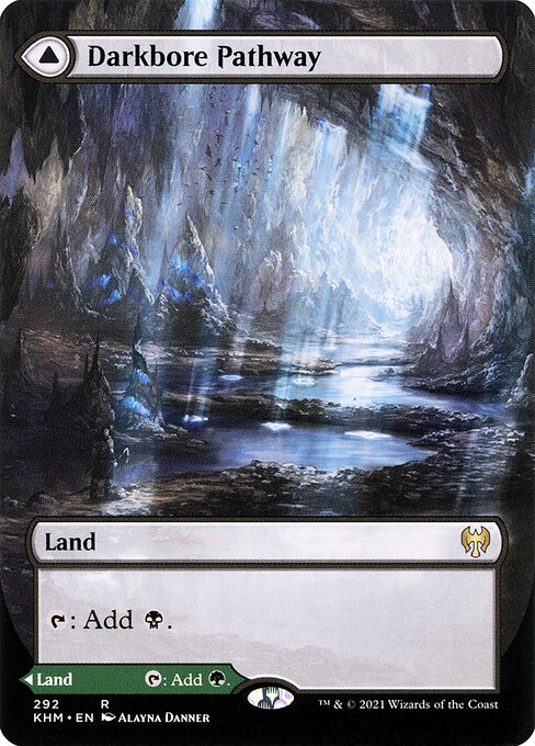 Darkbore Pathway // Slitherbore Pathway — art by Alayna Danner