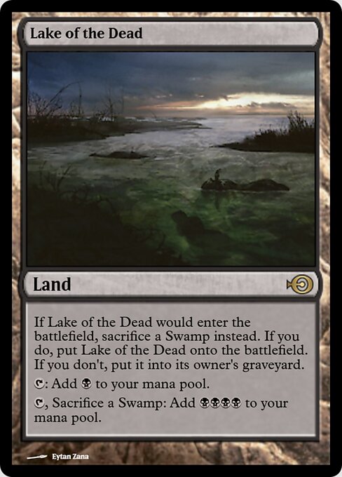 Lake of the Dead — art by Eytan Zana