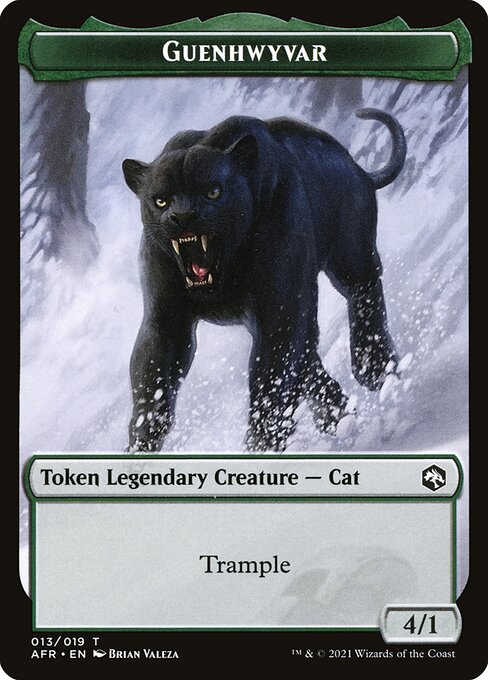 Guenhwyvar — art by Brian Valeza
