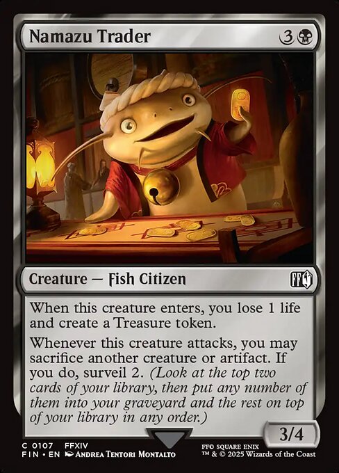 Namazu Trader — art by Andrea Tentori Montalto