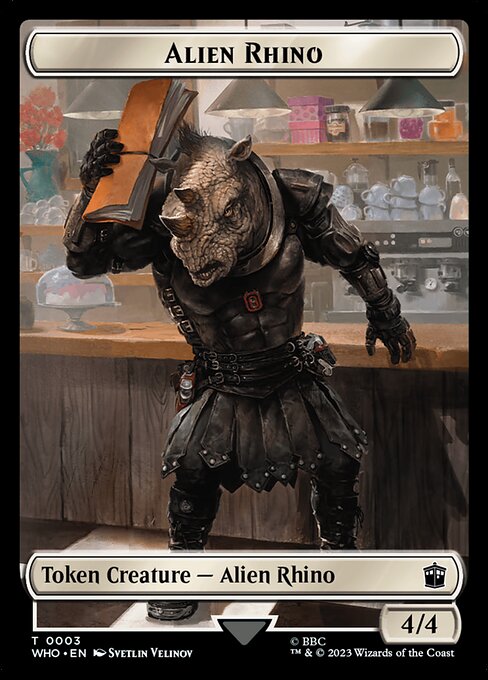 Alien Rhino — art by Svetlin Velinov