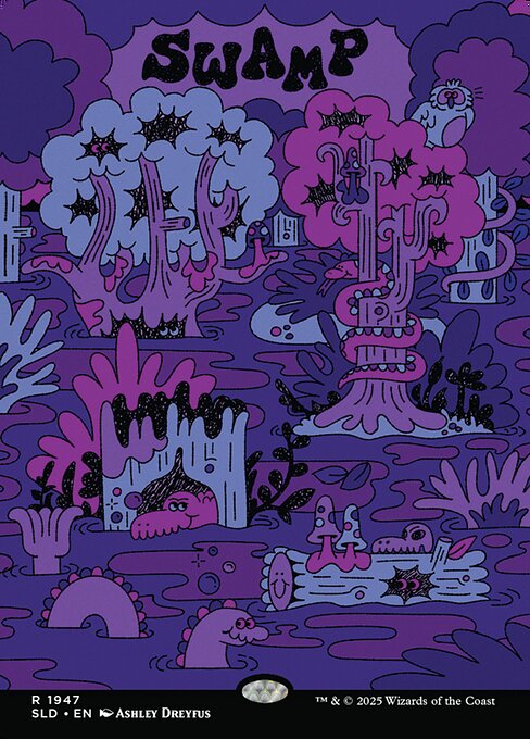 Swamp — art by Ashley Dreyfus