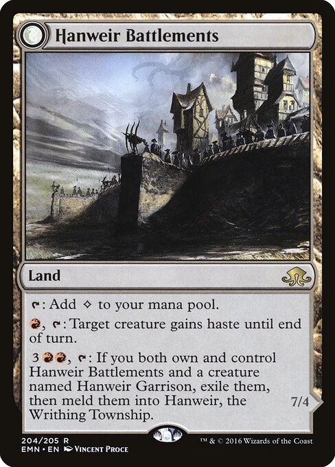 Hanweir Battlements — art by Vincent Proce