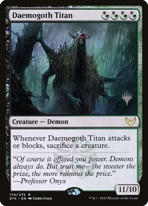 Daemogoth Titan — art by Chris Cold