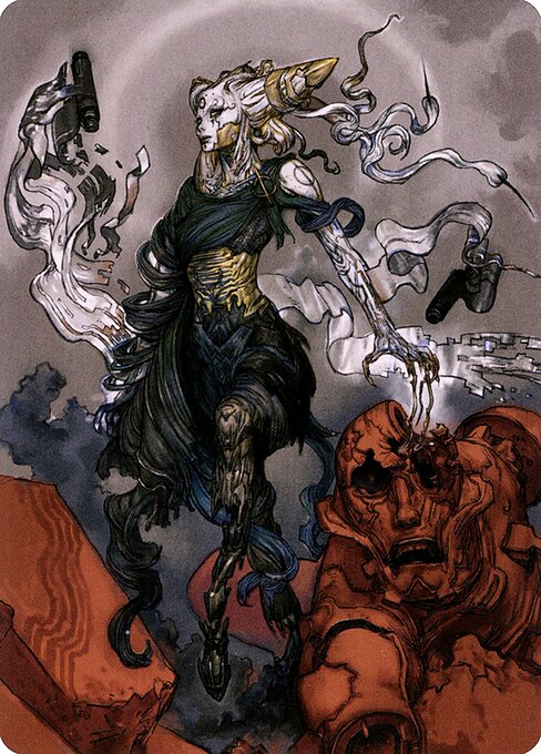 Tamiyo, Compleated Sage // Tamiyo, Compleated Sage — art by Terada Katsuya