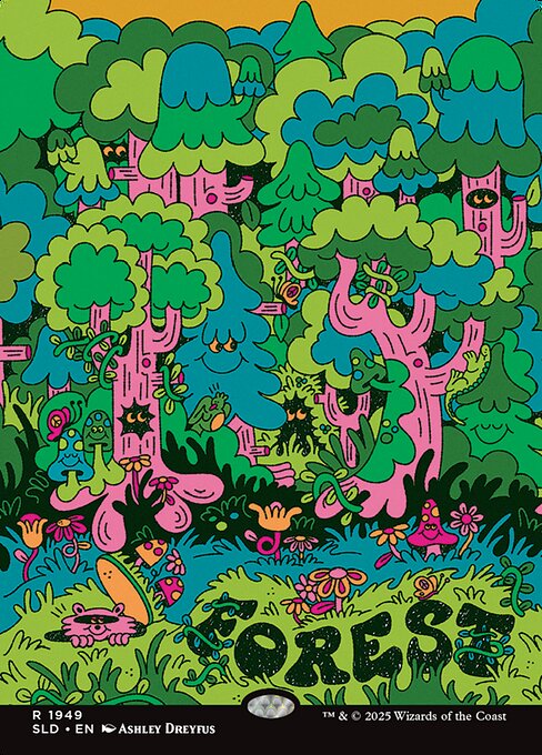 Forest — art by Ashley Dreyfus