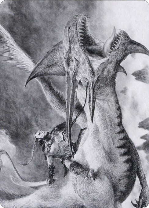 Zurgo and Ojutai // Zurgo and Ojutai — art by Adrian Smith