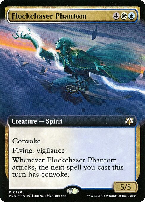Flockchaser Phantom — art by Lorenzo Mastroianni