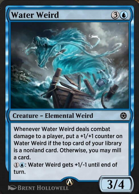 Water Weird — art by Brent Hollowell