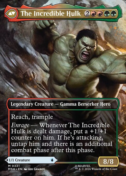 Bruce Banner // The Incredible Hulk — art by Adi Granov