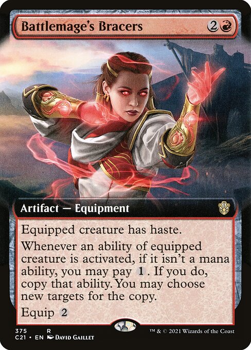 Battlemage's Bracers — art by David Gaillet