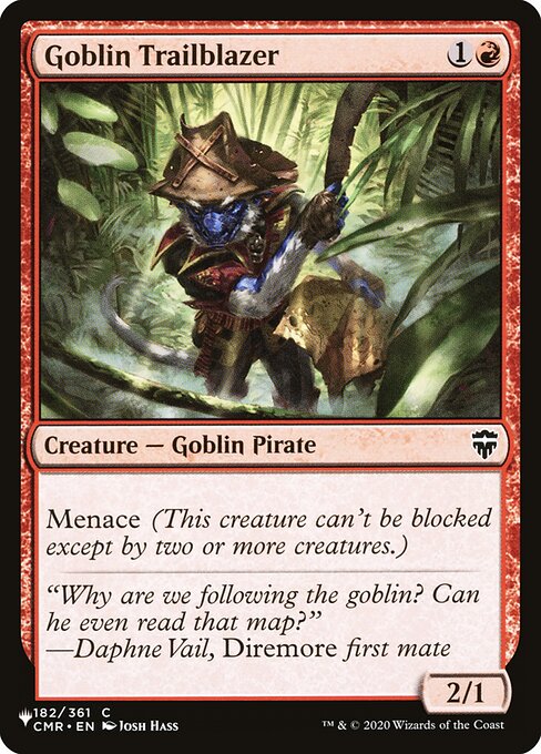 Goblin Trailblazer — art by Josh Hass